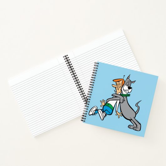 De Jetsons | George & Astro Hug Notitieboek (Binnen)