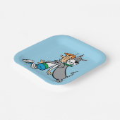 De Jetsons | George & Astro Hug Papieren Bordje (Gebogen)