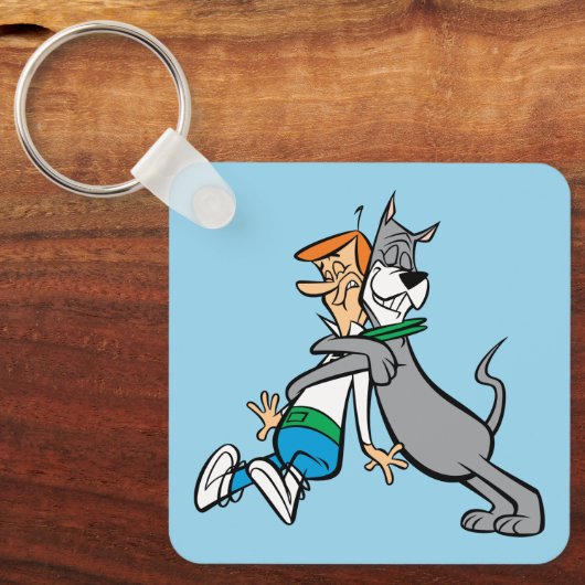 De Jetsons | George & Astro Hug Sleutelhanger (Voorkant)