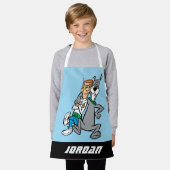 De Jetsons | George & Astro | Jouw namen toevoegen Schort (Gedragen)