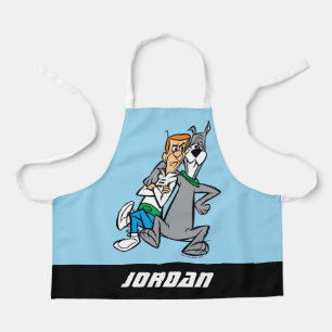 De Jetsons George & Astro Jouw namen toevoegen Schort