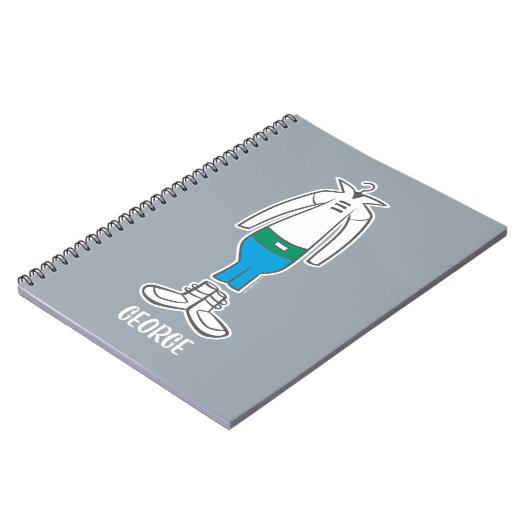 De Jetsons | George's Suit Notitieboek (Linkerzijde)