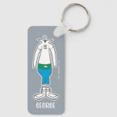 De Jetsons | George's Suit Sleutelhanger (Achterkant)