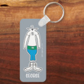 De Jetsons | George's Suit Sleutelhanger (Achterkant)