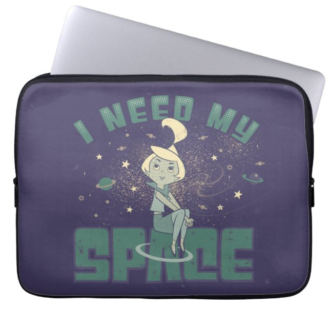 De Jetsons | Ik heb mijn ruimte nodig Laptop Sleeve (Voorkant)
