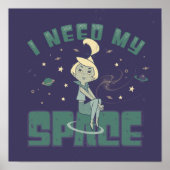 De Jetsons | Ik heb mijn ruimte nodig Poster (Voorkant)