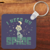 De Jetsons | Ik heb mijn ruimte nodig Sleutelhanger (Achterkant)