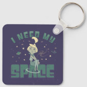 De Jetsons | Ik heb mijn ruimte nodig Sleutelhanger (Achterkant)