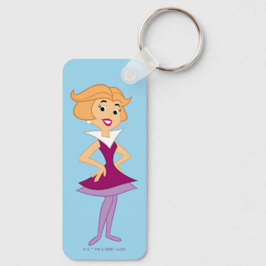 De Jetsons | Jane Zijne vrouw Sleutelhanger (Achterkant)