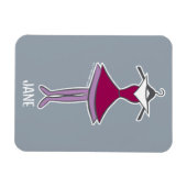 De Jetsons | Jane's Dress Magneet (Horizontaal)