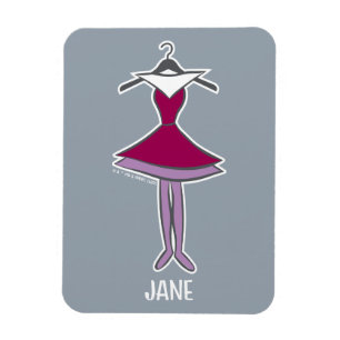 De Jetsons   Jane's Dress Magneet