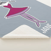 De Jetsons | Jane's Dress Sherpa Deken (3/4)