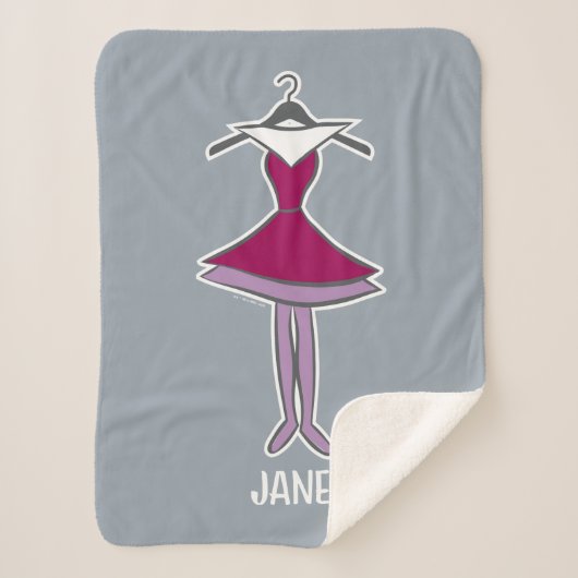 De Jetsons | Jane's Dress Sherpa Deken (Voorkant)