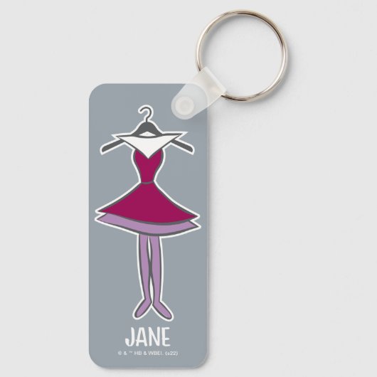 De Jetsons | Jane's Dress Sleutelhanger (Achterkant)