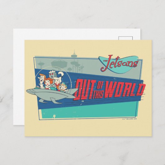 De Jetsons | Uit deze wereld Briefkaart (Voorkant / Achterkant)