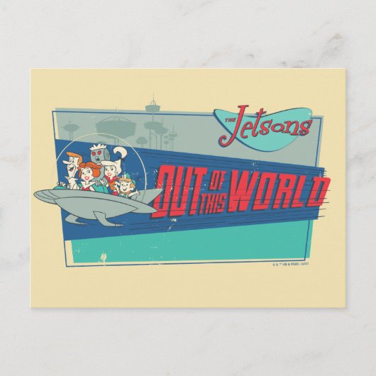 De Jetsons | Uit deze wereld Briefkaart (Voorkant)