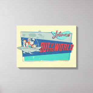 De Jetsons   Uit deze wereld Canvas Afdruk