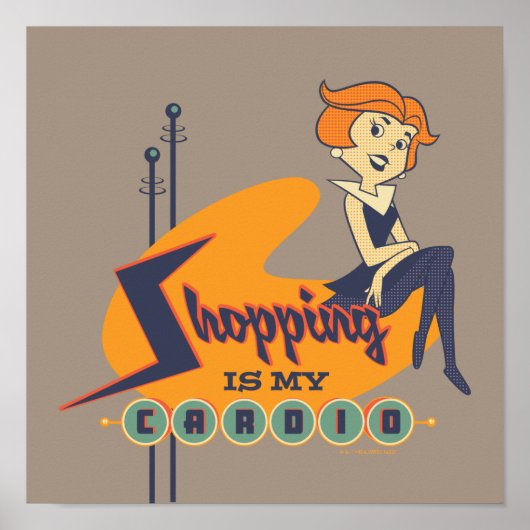 De Jetsons | Winkelen is mijn therapie Poster (Voorkant)