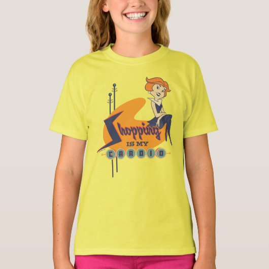 De Jetsons | Winkelen is mijn therapie T-shirt (Voorkant)