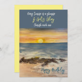 De Jetty Birthday Notecard Bedankkaart (Voorkant / Achterkant)