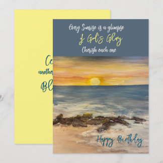De Jetty Birthday Notecard Bedankkaart
