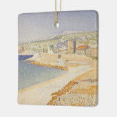 De Jetty in Cassis Keramisch Ornament (Links)