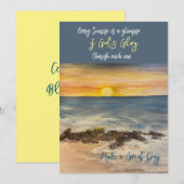 De Jetty Notecard Bedankkaart (Voorkant / Achterkant)