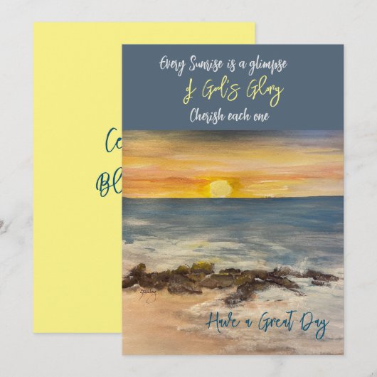 De Jetty Notecard Bedankkaart (Voorkant / Achterkant)