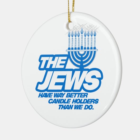 DE JEWS HEBBEN EEN BETERE KANDALITEITHOUDERS -.png Keramisch Ornament (Links)