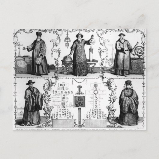 De jezuïeten in China Briefkaart (Voorkant)