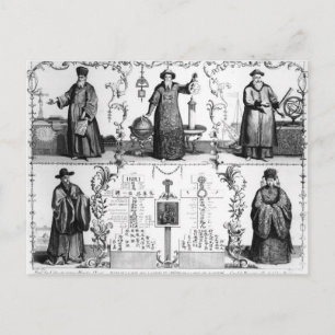 De jezuïeten in China Briefkaart