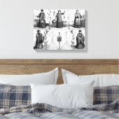 De jezuïeten in China Canvas Afdruk (Insitu (Slaapkamer))