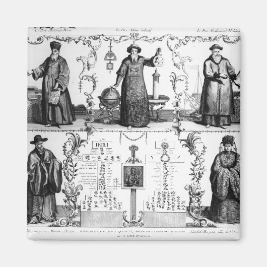 De jezuïeten in China Magneet (Voorkant)