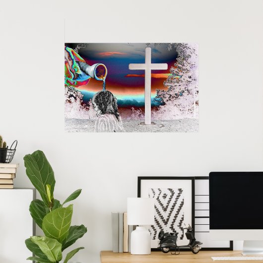 De Jezus aninting-Wall Poster Art (Thuiskantoor)