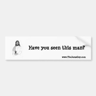 De Jezus-man bumpersticker