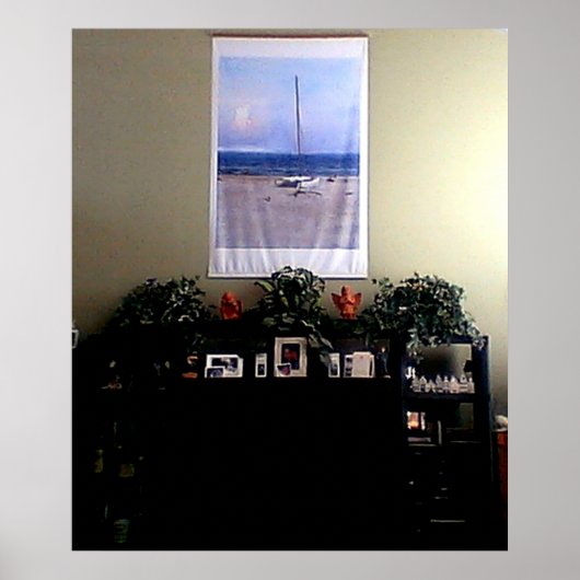 De jGibneyZeilboot 40x60 van de Reeks van de Poster (Voorkant)