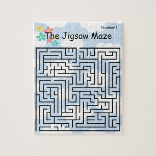 DE JIGSAW MAZE PUZZLE - nummer 1 Legpuzzel