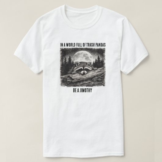 De Jimothy Wasbeer  T-shirt (Design voorkant)