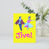 De Jivers. Briefkaart (Staand voorkant)