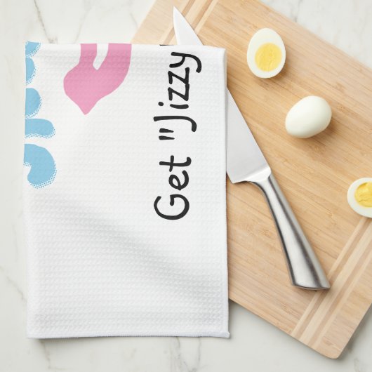 De "Jizzy" Rag. Theedoek (Quarter Fold)