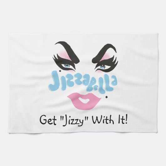 De "Jizzy" Rag. Theedoek (Horizontaal)
