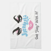 De "Jizzy" Rag. Theedoek (Verticaal)