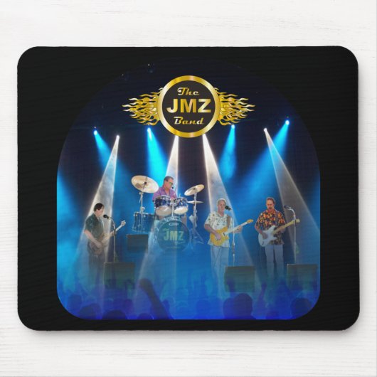 De JMZ-band onder de lichtmousepad Muismat (Voorkant)
