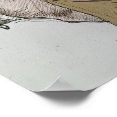 De jockey leidde tot het begin poster (Hoek)