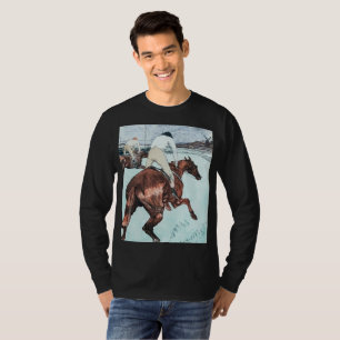 De Jockey tekening door Henri de Toulouse-Lautrec T-shirt