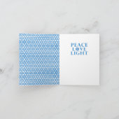 De Jodenster van de Chanoeka - Pomeranian Feestdagen Kaart (Binnen)