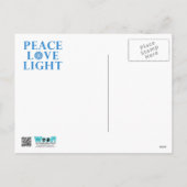 De Jodenster van de Chanoeka - Yorkshire Terrier Feestdagenkaart (Achterkant)