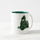 De jog is omhoog! Mok (Voorkant rechts)