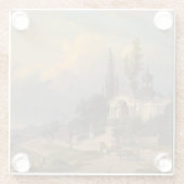 De Johannes Nepomuk Kapel op de Schanzel Glazen Onderzetter (Achterkant)