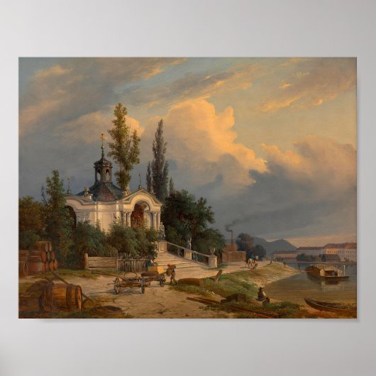 De Johannes Nepomuk Kapel op de Schanzel Poster (Voorkant)